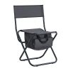 2-piece Folding Outdoor Chair with Storage Bag, Portable for indoor, Camping,