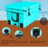 Hot Selling Blue color 65QT Outdoor cooler fish ice chest Box 2022 Popular Camping Cooler Box