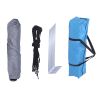 2-3 Person Double-Deck Tow-Door Hydraulic Automatic Tent Free Build Outdoor Tent Blue