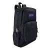 JanSport Unisex Cross Town Backpack School Bag, Black