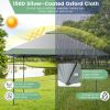 13 x 13 Feet Pop-Up Patio Canopy Tent with Shelter and Wheeled Bag