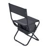 2-piece Folding Outdoor Chair with Storage Bag, Portable for indoor, Camping,