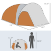 Hiking Traveling Portable Backpacking Camping Tent