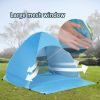 Pop Up Beach Tent for 1-3 Person Rated UPF 50+ for UV Sun Protection Waterproof